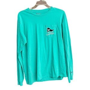 Champion Aqua Long Sleeve Tee